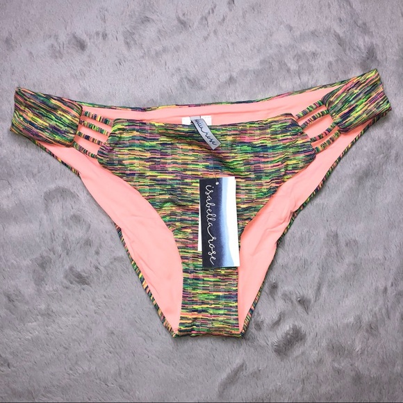 NWT Isabella Rose Prismatic Maui Swim Bottoms - Picture 8 of 9
